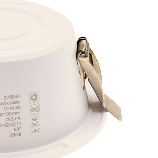 Led downlight Kerber | Ø100mm | 10W | CCT-switch