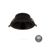 Led downlight Kerber | Ø100mm | 10W | CCT-switch | Zwart