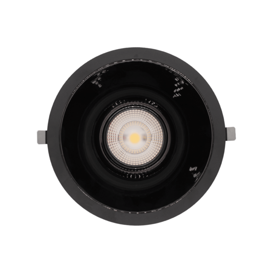 Led downlight Kerber | Ø130mm | 16W | CCT-switch | Zwart