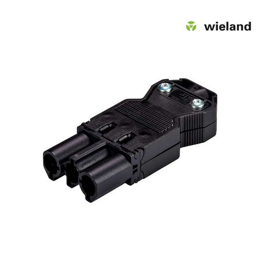 Wieland GST18/3P male losse stekker met schroefaansluiting