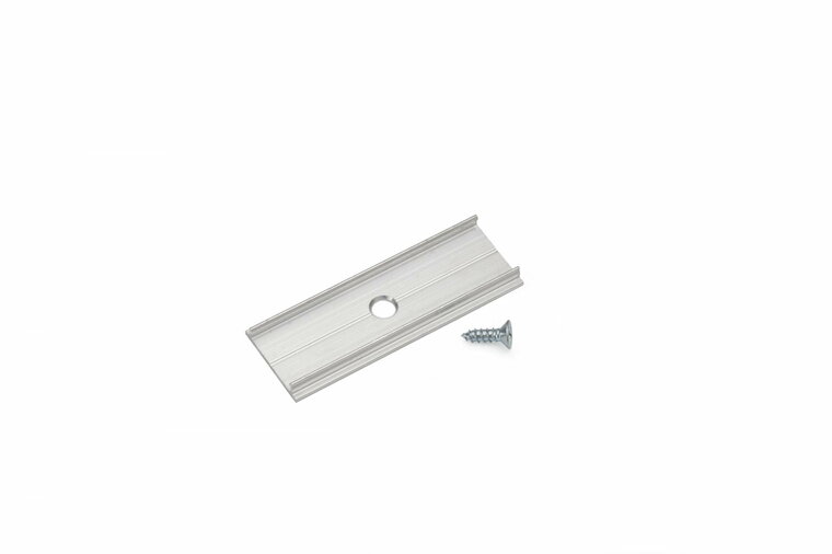 Verlengstuk tbv opbouwprofiel vlak tot 10mm