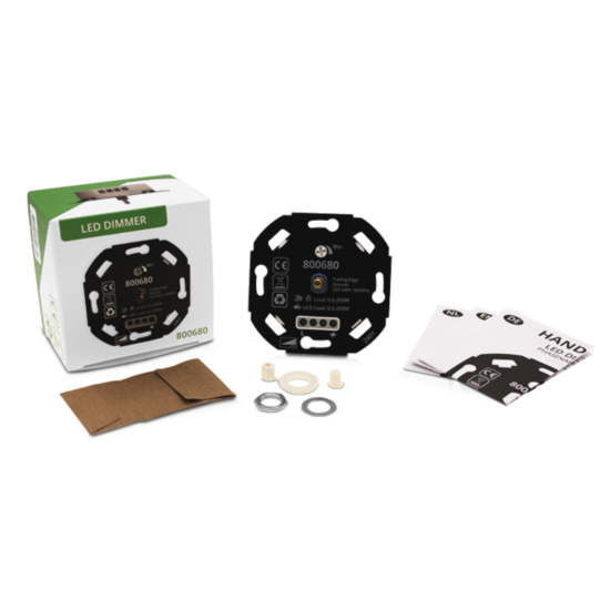Universele TRIAC LED Dimmer | 0.5-250W | Fase Afsnijding - Image 3