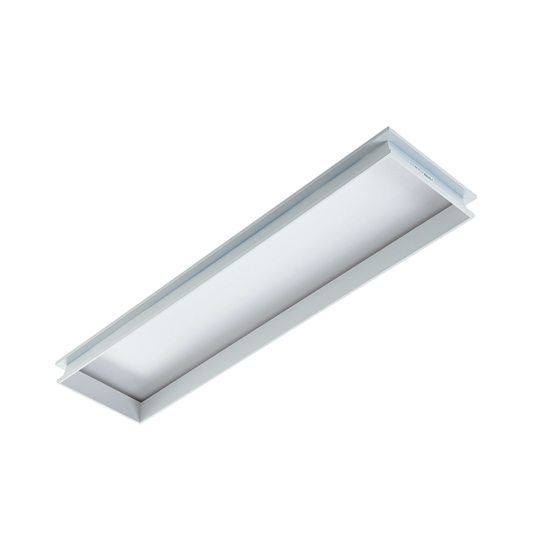 Inbouwframe led paneel | 120x30cm | Dakraam look | Back- en side-lit