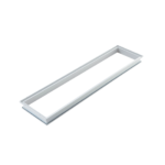 Wit inbouwframe 120 x 30 cm met dakraamuitstraling