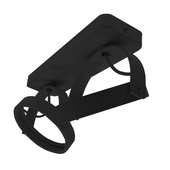 LED AR111 GU10 dubbele opbouwspot | zwart - Afbeelding 3