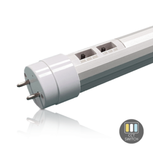 T8 led TL buis 120cm met CCT- en wattageschakelaar