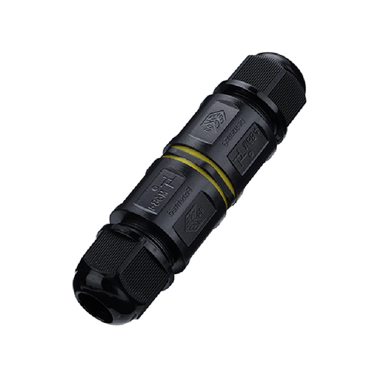 Waterdichte 3-polige kabelconnector | IP68 | Voor kabels 4–11 mm