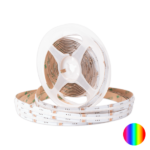 COB RGB ledstrip 24V IP20 op rol van 5 meter