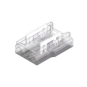 Voedingsconnector voor 8mm single-color COB ledstrip