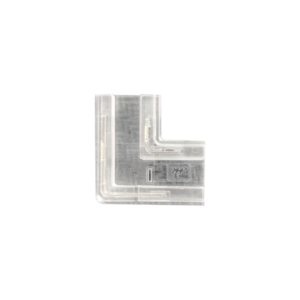 L-vormige COB ledstrip connector voor 8mm single-color strip