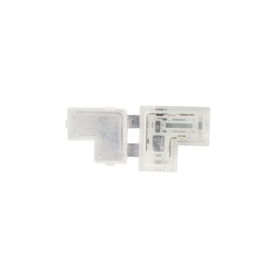 T-vormige COB ledstrip connector voor 8mm single-color strip
