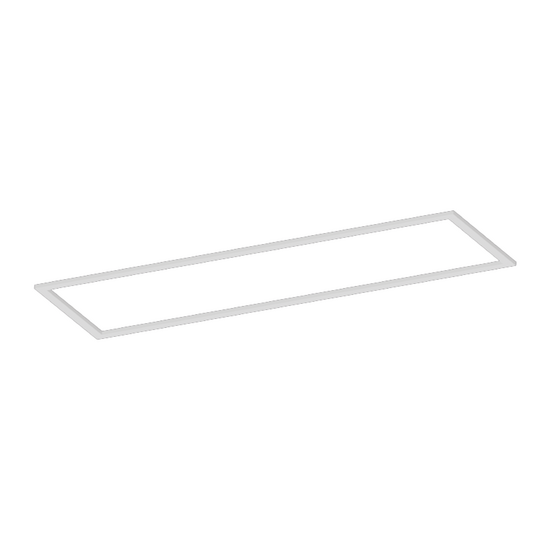 Led paneel 120x30cm | CCT switch | 40W | IP50 | Back-lit