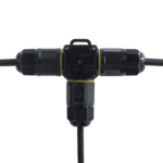 Waterdichte 3-weg kabelconnector voor buitengebruik | IP68 | Voor kabels 4–11 mm