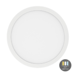 LED downlight recess/surface-mounted | Ø230 | 6-12-18W | CCT switch | Sensor