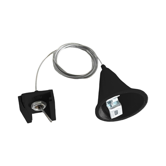 3-fase rail pendelset | Incl plafondkap | 1