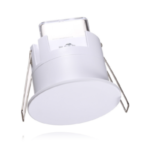 Witte IP54 inbouw aanwezigheidssensor