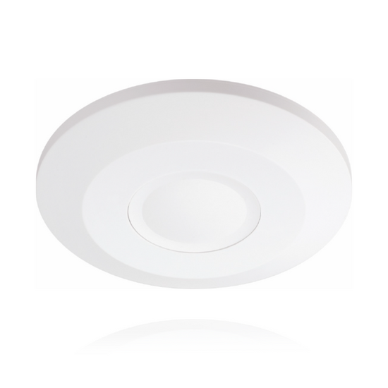 Witte opbouw aanwezigheidssensor met microwave technologie