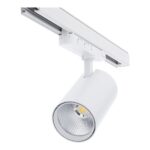 Witte dimbare 3-fase railspot Rosalin 10W 20W 30W met CCT-switch