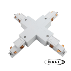 DALI 3-fase rail X-connector | Wit