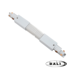 DALI 3-circuit track flexible connector | White