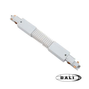 DALI 3-fase rail flexibele connector | Wit