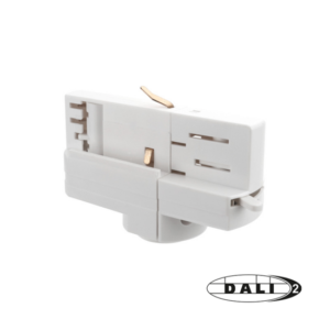 Adapter voor DALI 3-fase rails kleur wit