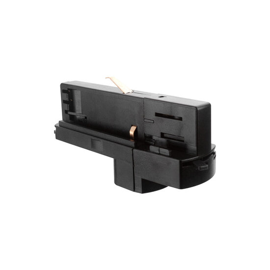 DALI 3-fase rail adapter Zwart