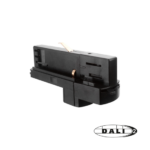 DALI 3-fase rail adapter Zwart