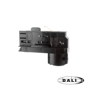 DALI 3-fase rail adapter | Zwart