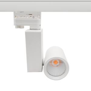 Witte 3-fase railspot Durham 18W in 4000K
