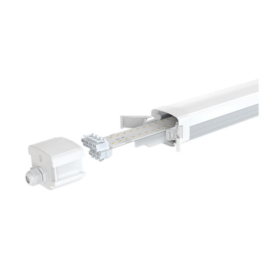 Tri-proof Led TL armatuur incl led | 120cm | CCT-swtich | 23-29-34-40W instelbaar