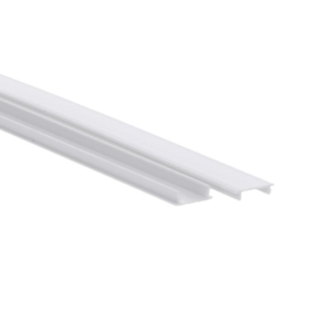Witte blindplaat 1 meter voor 3-fase rail