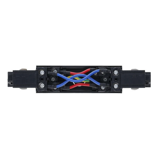 3-fase inbouwrail I-connector | Met voeding | Zwart – Bild 3