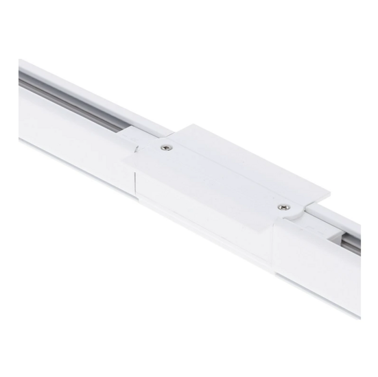 3-fase inbouwrail I-connector | Met voeding | Wit - Image 3