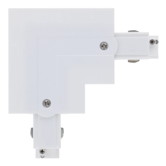 3-fase inbouwrail L-connector | Buitenhoek | Wit - Afbeelding 3