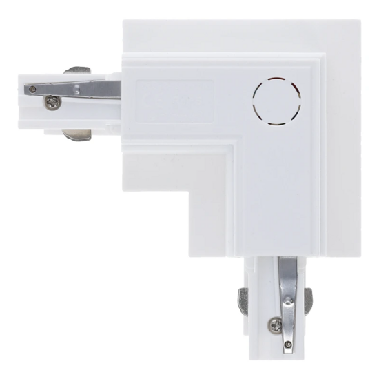 3-fase inbouwrail L-connector | Buitenhoek | Wit - Afbeelding 4