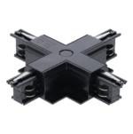3-phasiger Einbaurail X-Connector | Schwarz