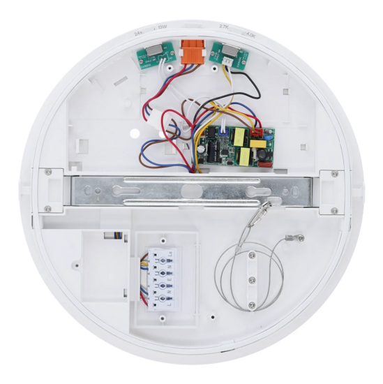 Led plafonnière Nomos | Ø280 | 13-18-24W | CCT-switch | IP54 - Afbeelding 4