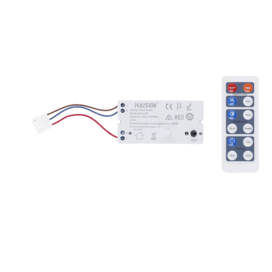 Bewegingsmelder voor plafonnière Nomos Pro | HF sensor | incl afstandsbediening – Image 4