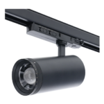3-fase railspot | Zoomfunctie | 20-25-30W | CCT-switch | Zwart