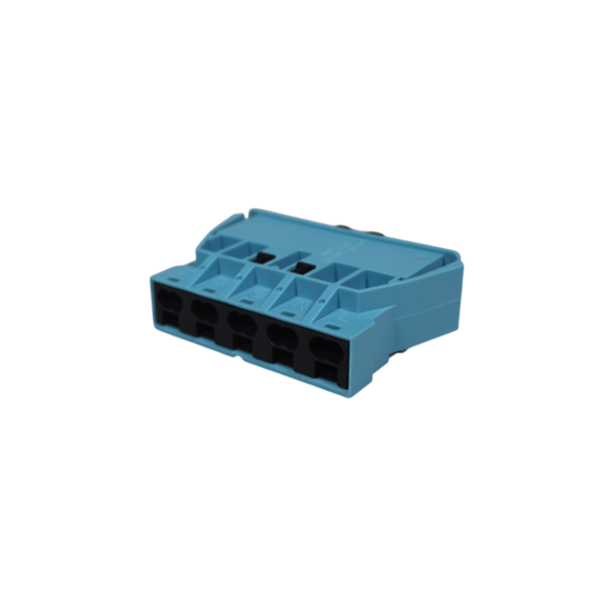 5-pin female chassis-mounted socket