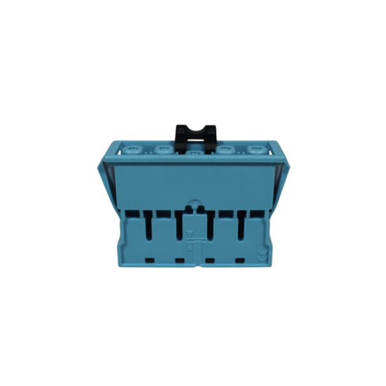 5-pin female chassis-mounted socket