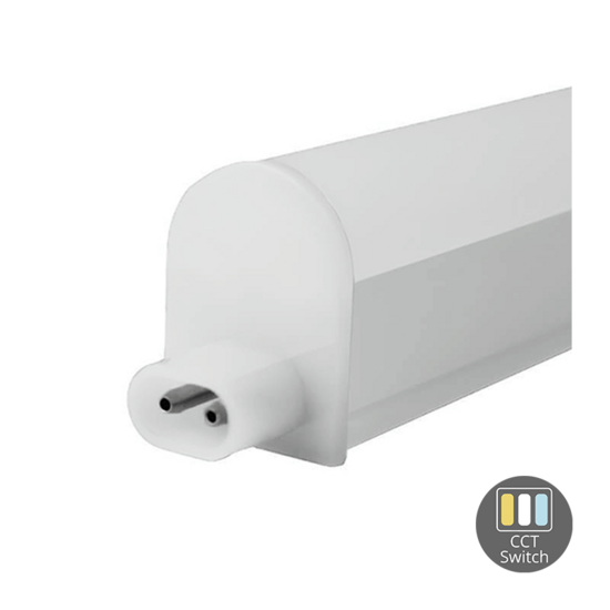 Witte koppelbare T5 LED montagebalk 90 cm met CCT-switch