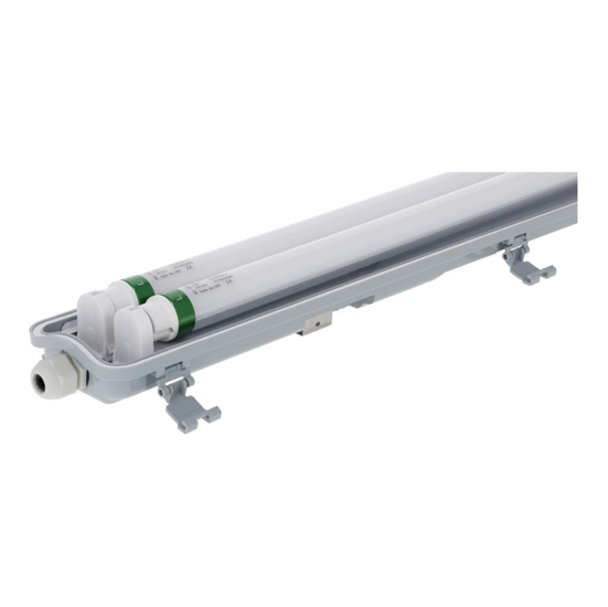 Dubbele led TL armatuur | IP65 | 120cm – Image 2