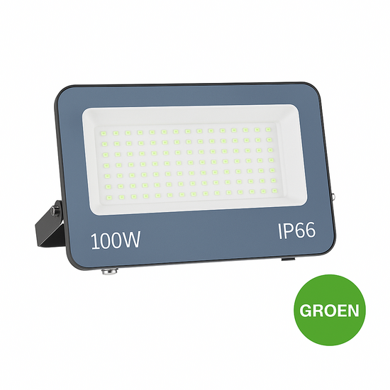 Profolux Istos LED floodlight | 100W | Groen | IP66 – Image 2