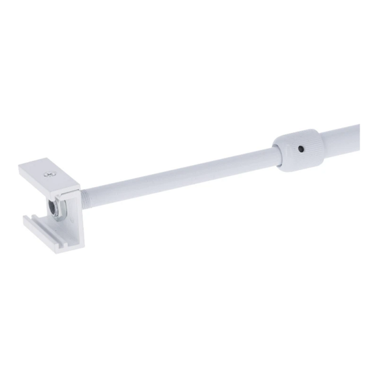 3-fase rail ophangsysteem draadstang 100 tot 200 cm | Wit | 2 stuks - Afbeelding 4