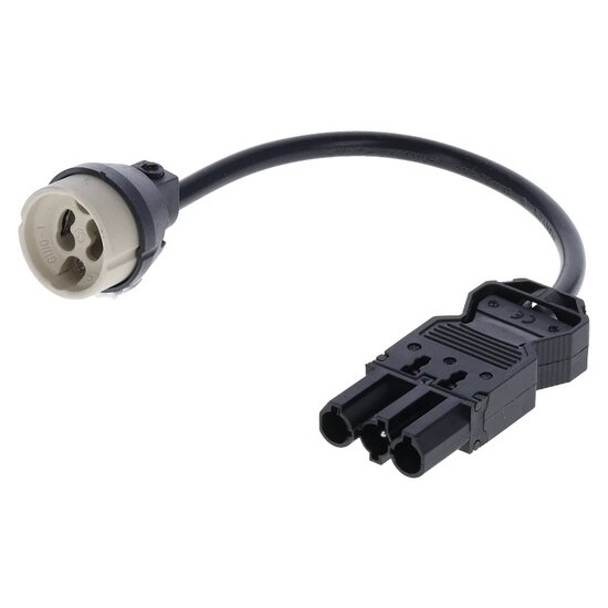 GU10 fitting met 3-SWP male | 100cm