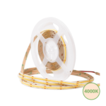 COB ledstrip 10mm - 4000K - 24V - 10W/m - 5M - vrij knipbaar - IP65