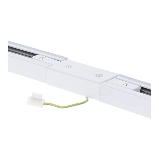 1-fase rail I-connector met middenvoeding wit | Rechte railverbinder – Bild 2
