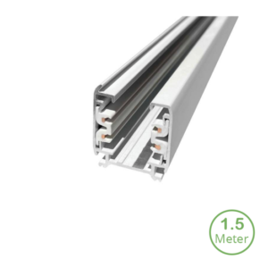 Wit 3-fase rail van 150 cm